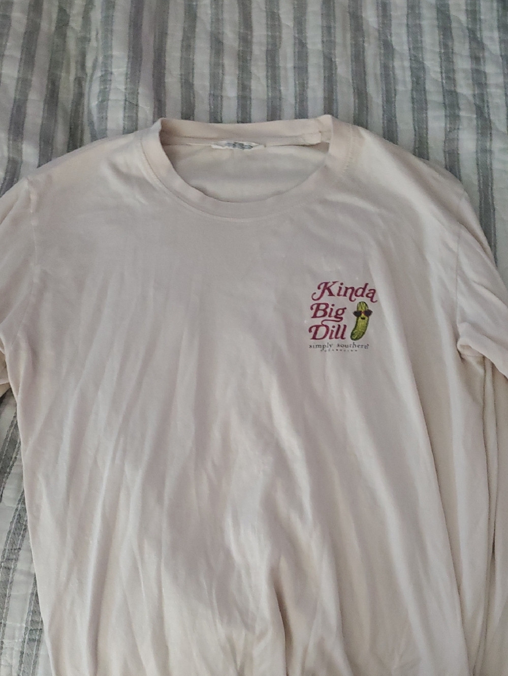 Simply Southern Kinda Big Dill Long-Sleeve Tee